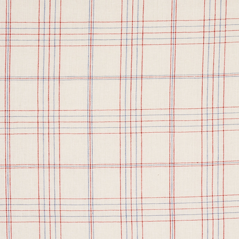 NILS-PLAID-LINEN-RED-SCHUMACHER-80300