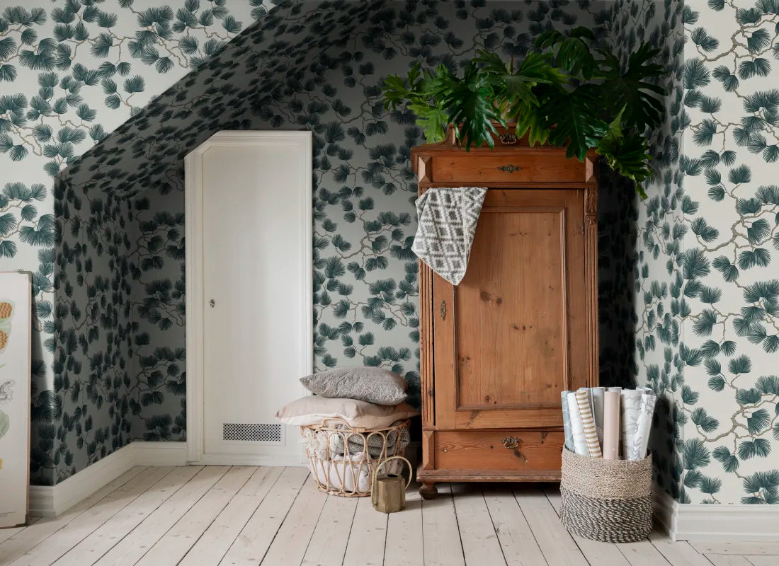 WSB 0804 0078 Pine Green by Sandberg Wallcovering