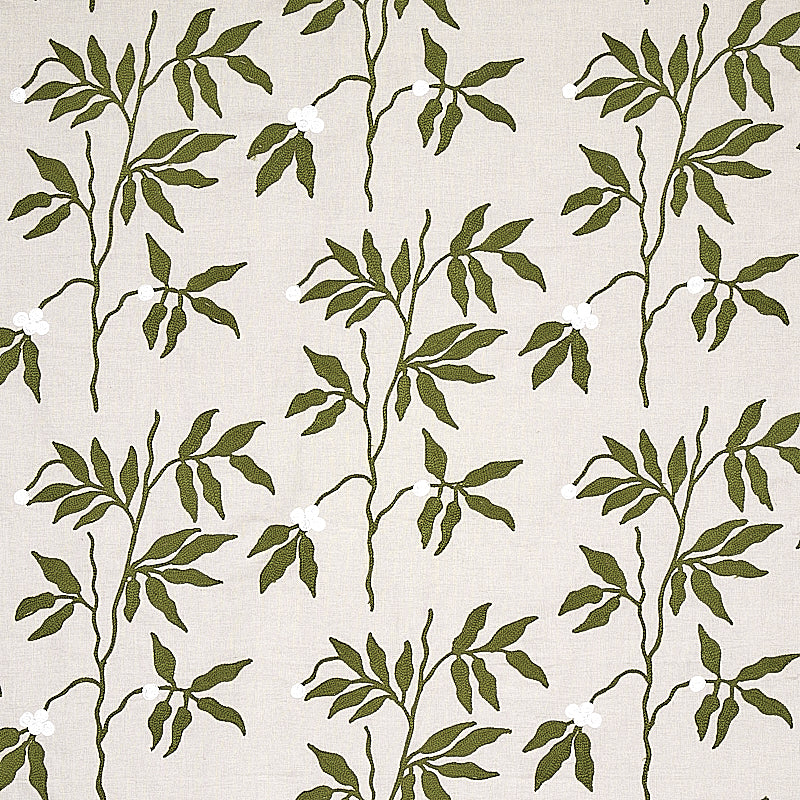 LILLA-EMBROIDERY-OLIVE-ON-NEUTRAL-SCHUMACHER-80430