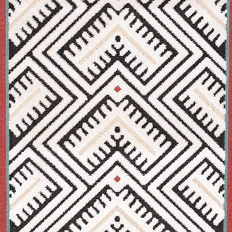 PARVIN-VELVET-BLACK-AND-IVORY-SCHUMACHER-80650