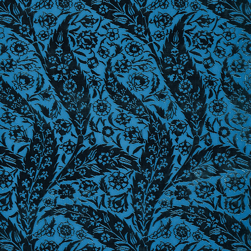 SAZ-PAISLEY-SILK-VELVET-BLUE-SCHUMACHER-80780