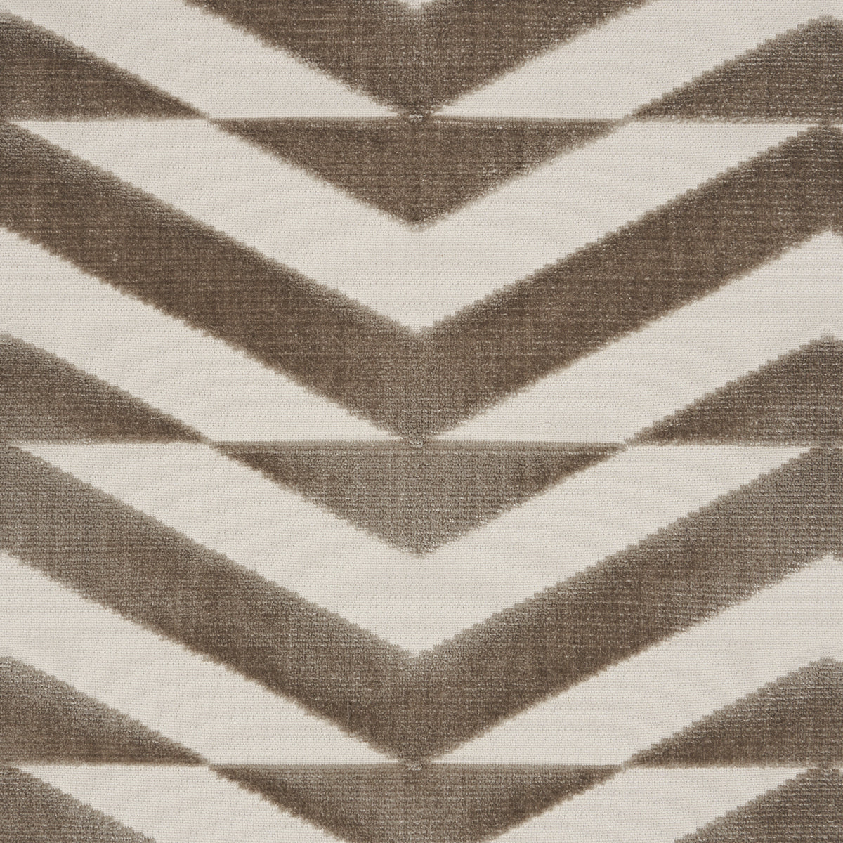 BROKEN-CHEVRON-CUT-VELVET-TAUPE-ON-IVORY-SCHUMACHER-81810