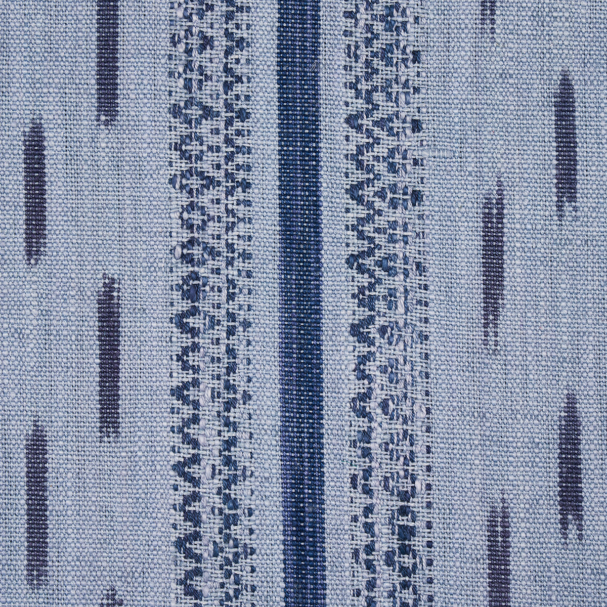 MIRZA-IKAT-STRIPE-INDIGO-ON-CHAMBRAY-SCHUMACHER-82112