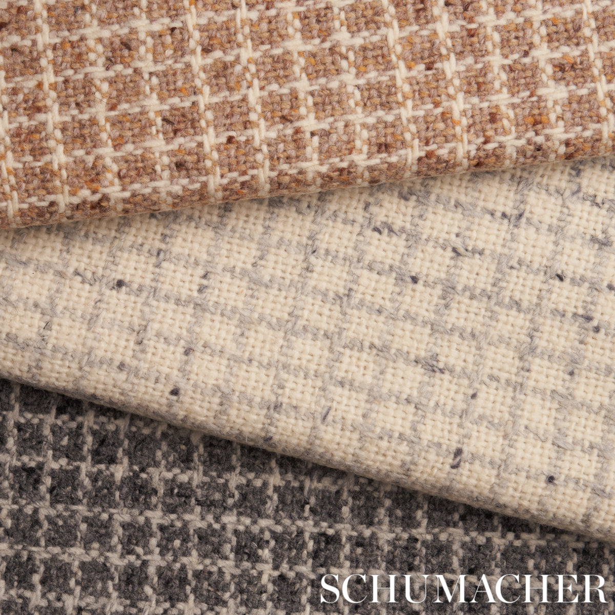 HUDSON-WOOL-CHECK-IVORY-SCHUMACHER-82350