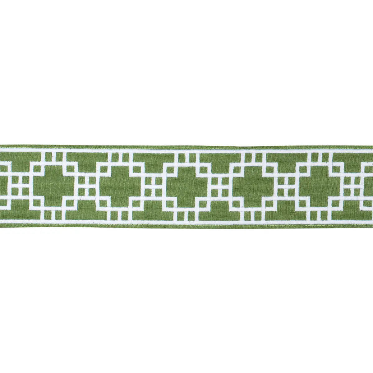 SQUARED-AWAY-TRELLIS-TAPE-GREEN-SCHUMACHER-83590