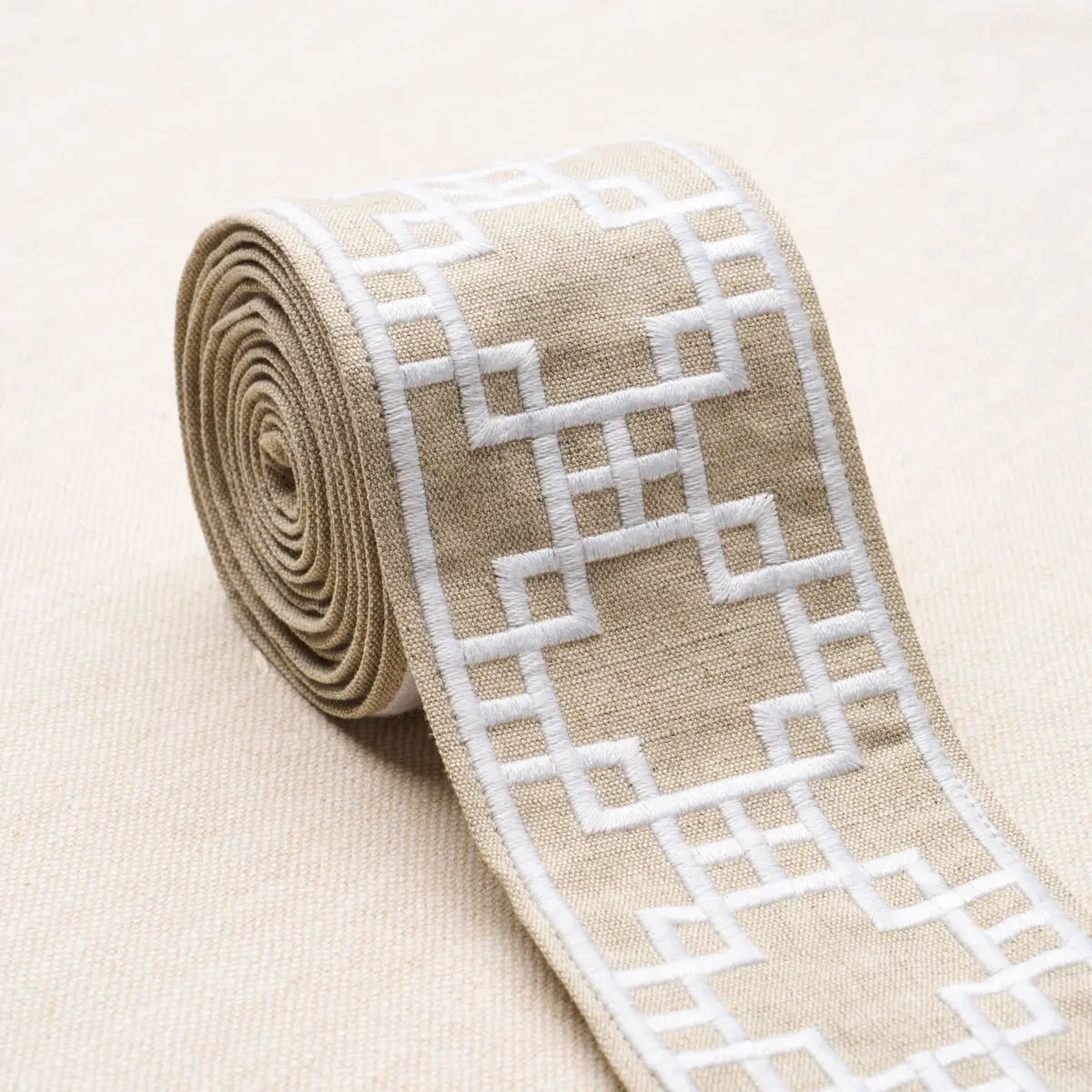 SQUARED-AWAY-TRELLIS-TAPE-NATURAL-SCHUMACHER-83592