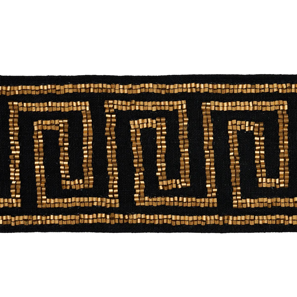 DELPHI-BEADED-TAPE-GOLD-ON-BLACK-SCHUMACHER-83642