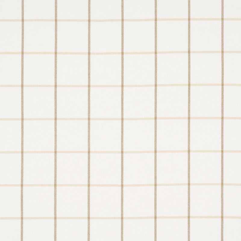 Schumacher Fabric 83781 Frannie Windowpane Neutral