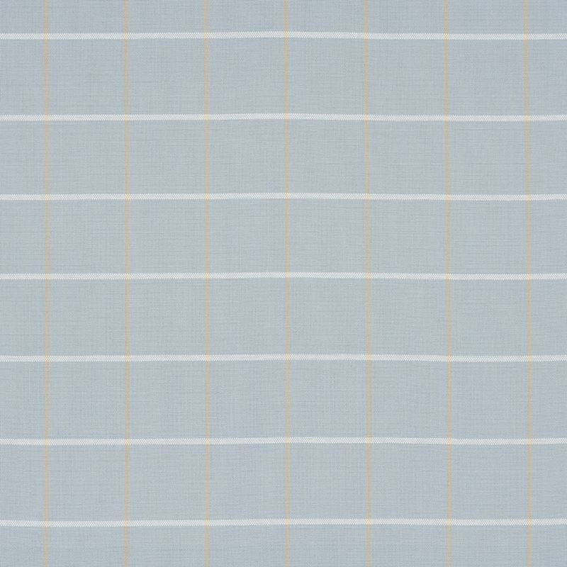 Schumacher Fabric 83785 Frannie Windowpane Light Blue