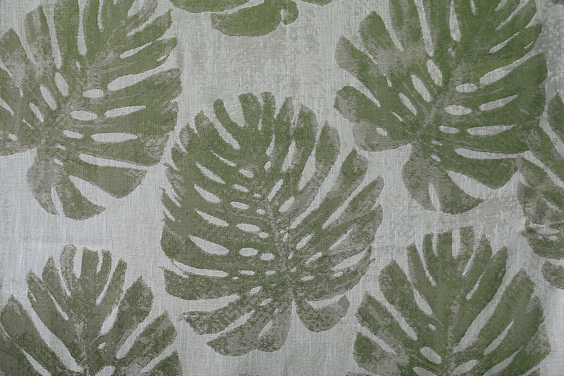 Palm Leaves - Deep Forest Green - Scalamandre Fabric