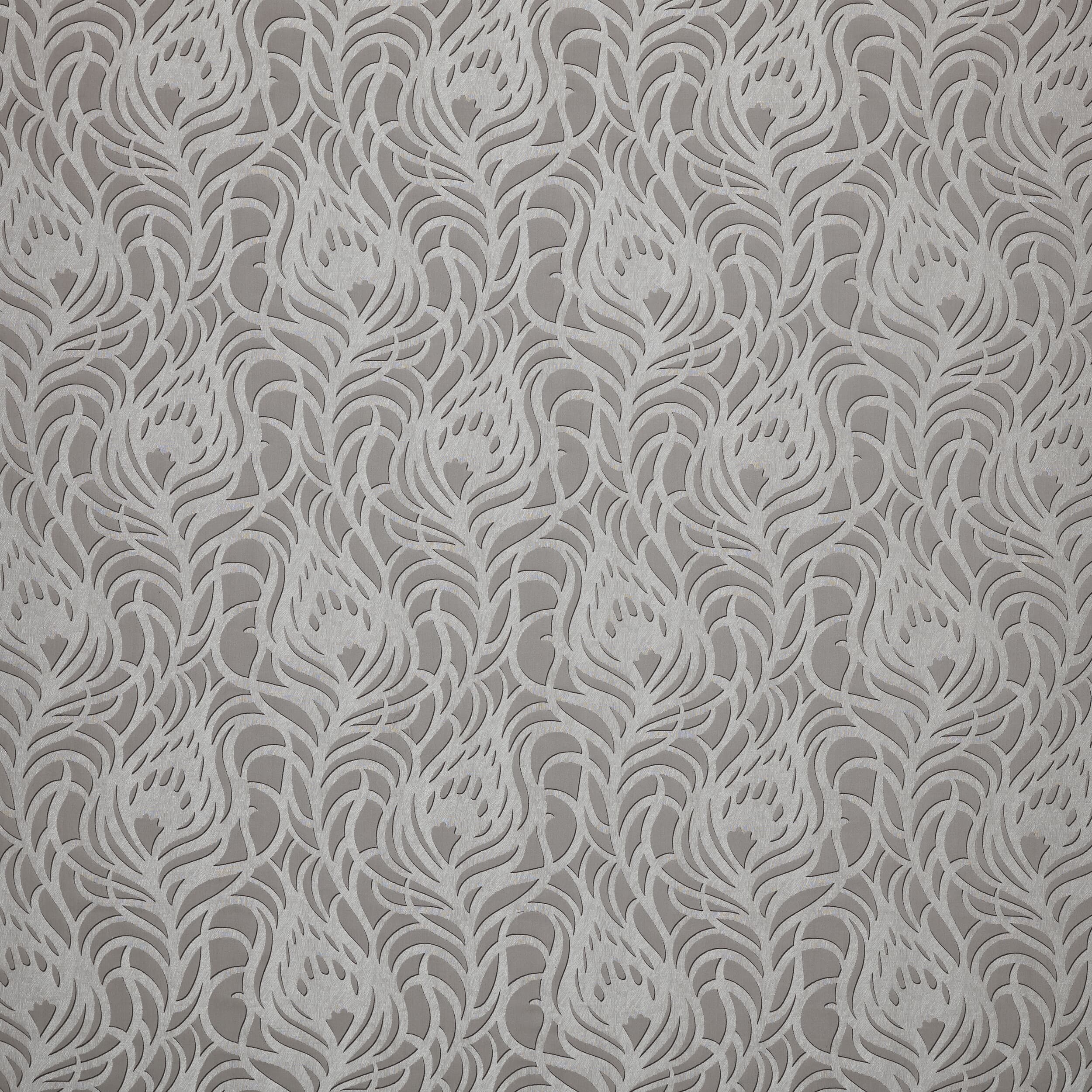 Angelica 3 Pewter by Stout Fabric