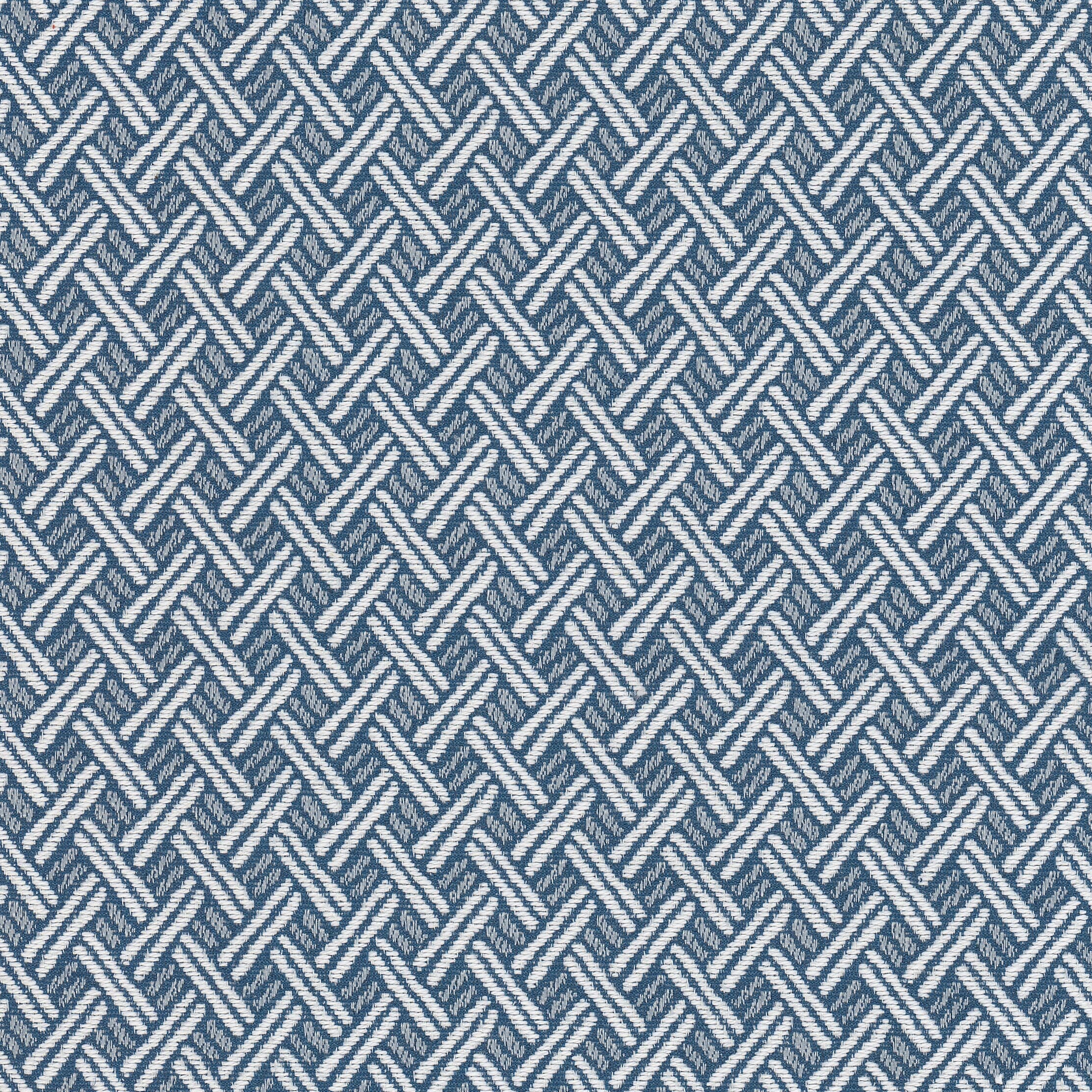 Announce 1 Blue/white by Stout Fabric