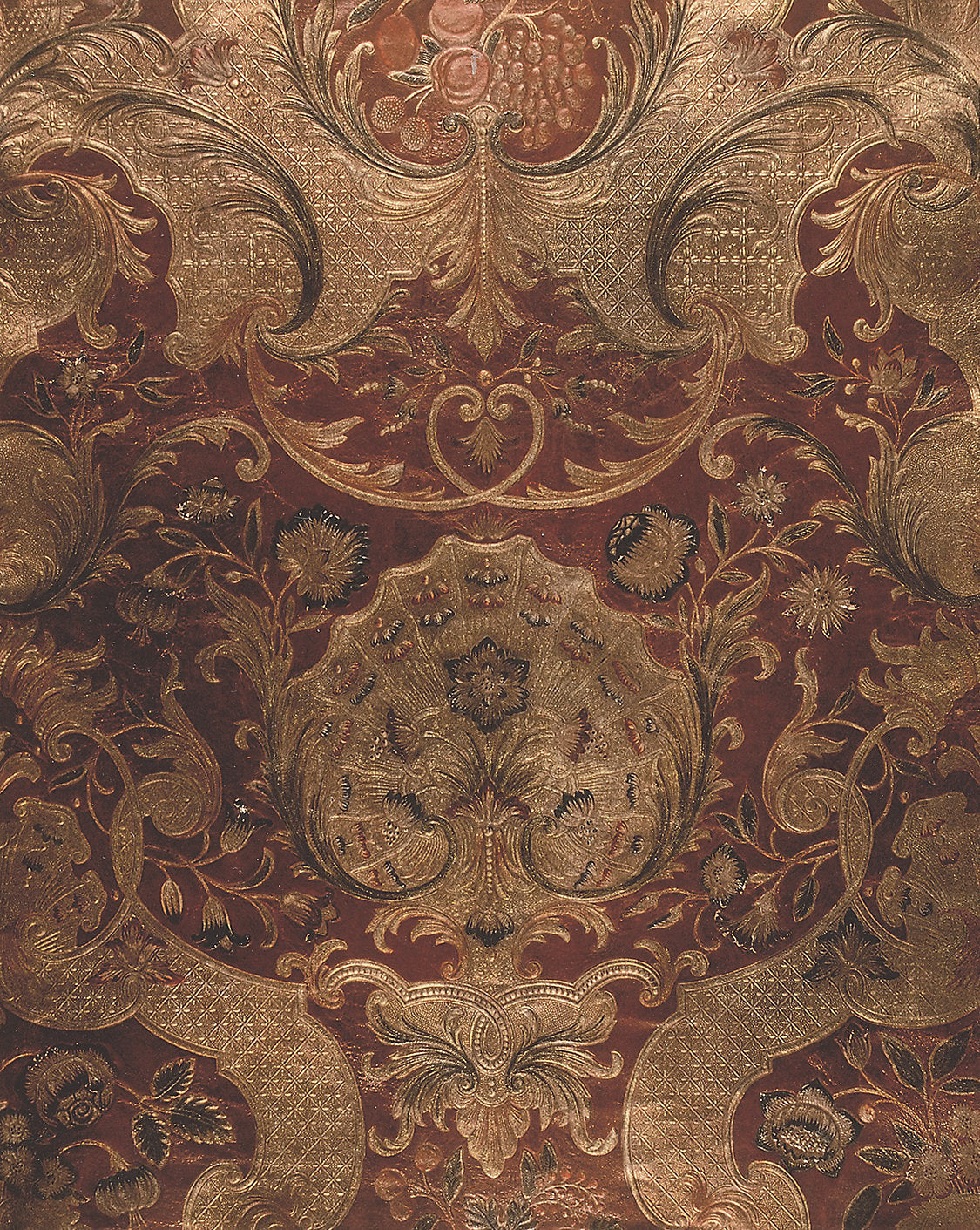 Cuir Versailles - Red/Multi