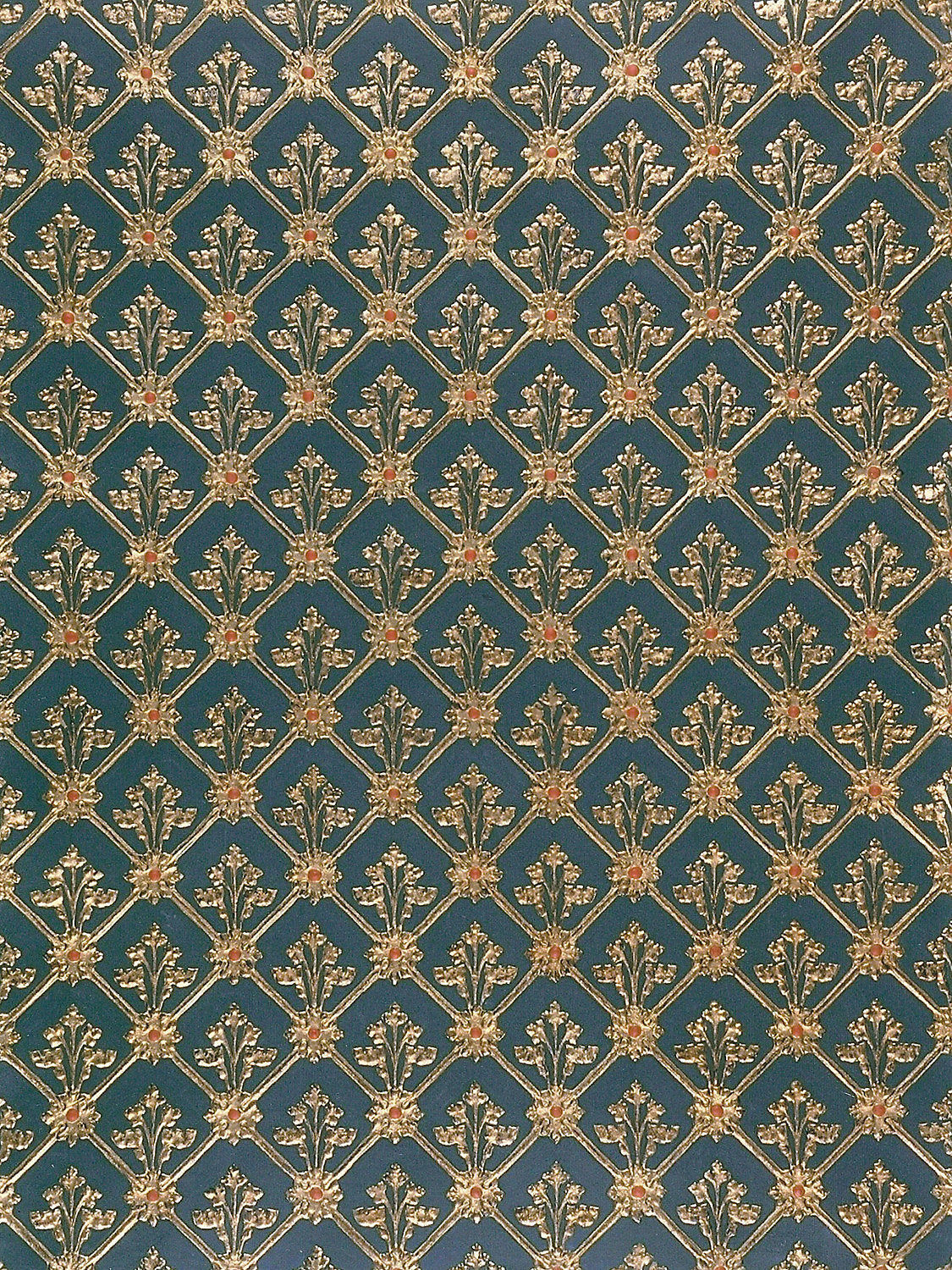 Cuir Resille - Green/Gold