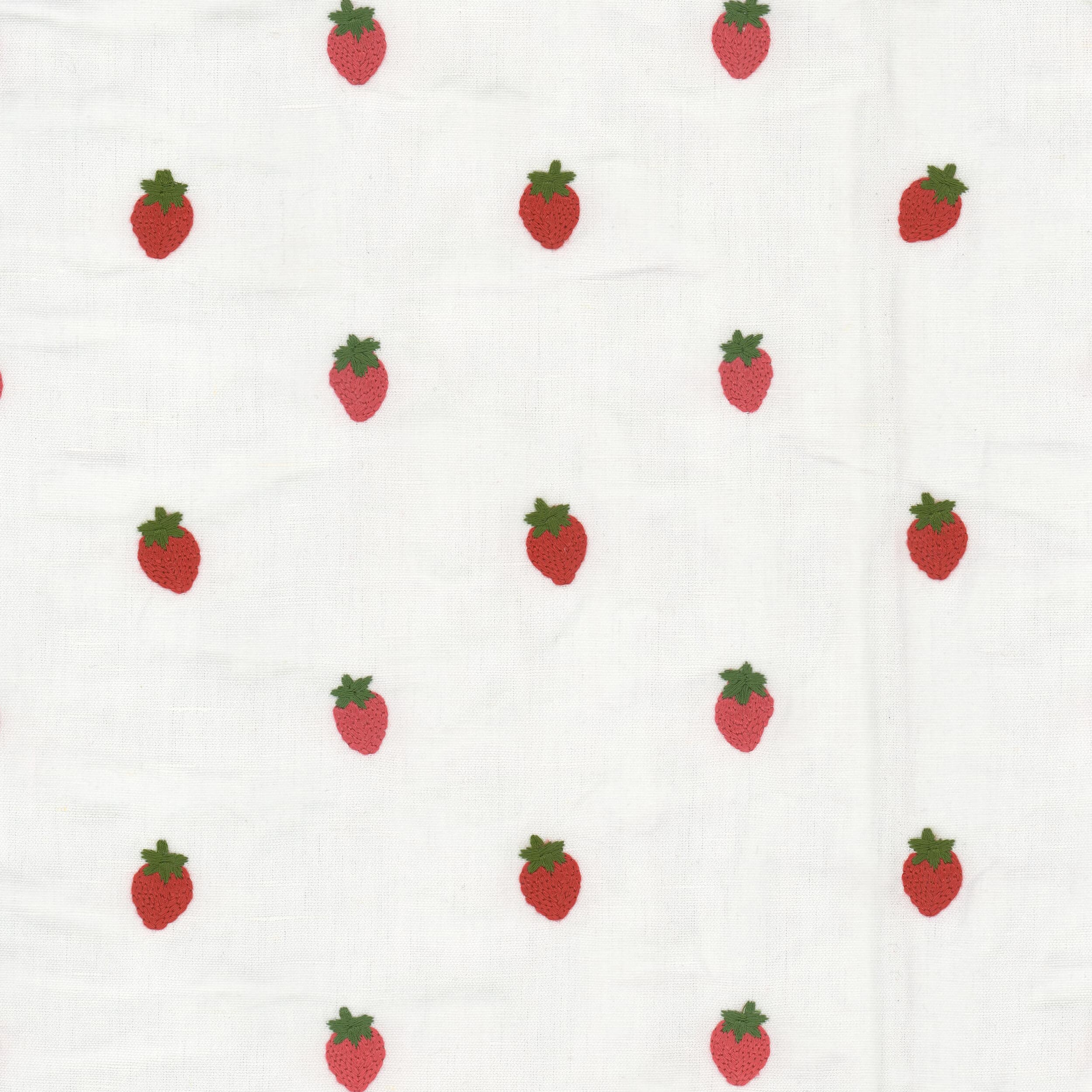 Azle 1 Strawberry by Stout Fabric