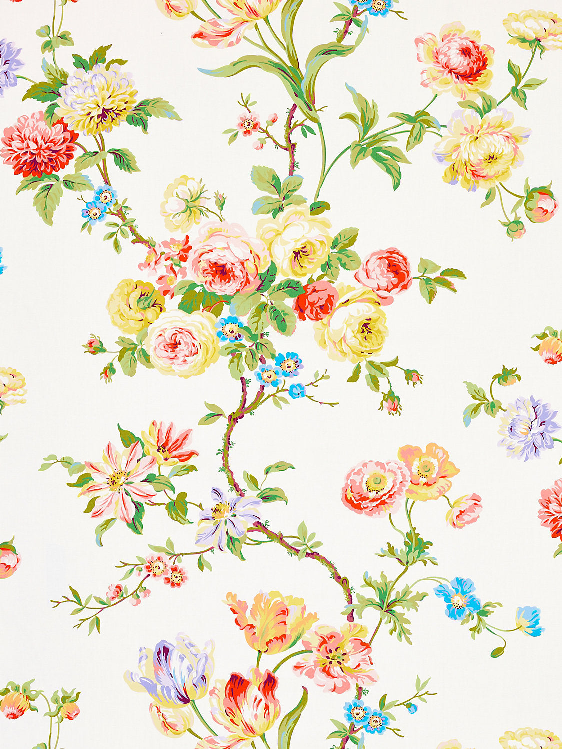 Botanical Garden - Summer Multi - Scalamandre Fabric