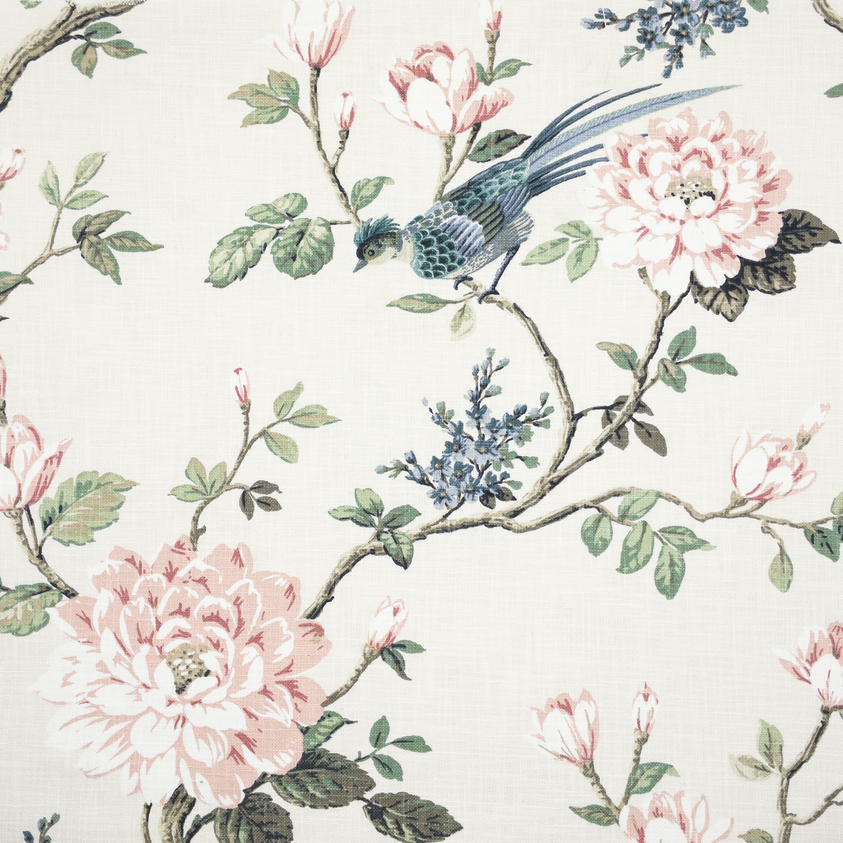 BLOSSOM-1-EGGSHELL-STOUT-TEXTILES - Stout Textiles Fabric
