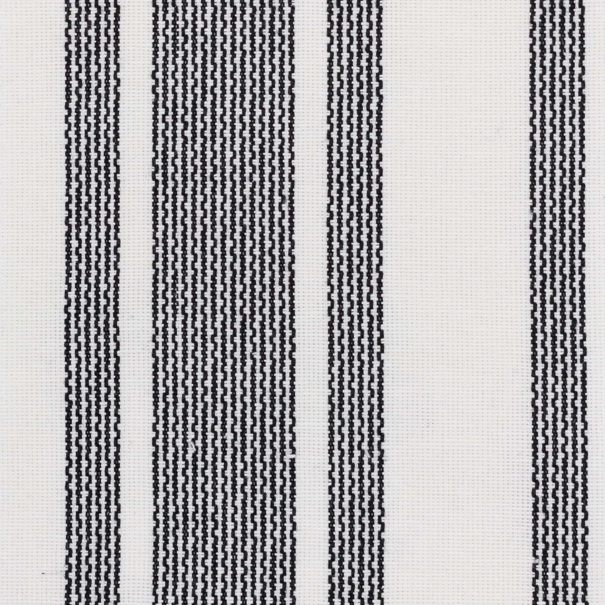 Braiding 1 Black/white by Stout Fabric