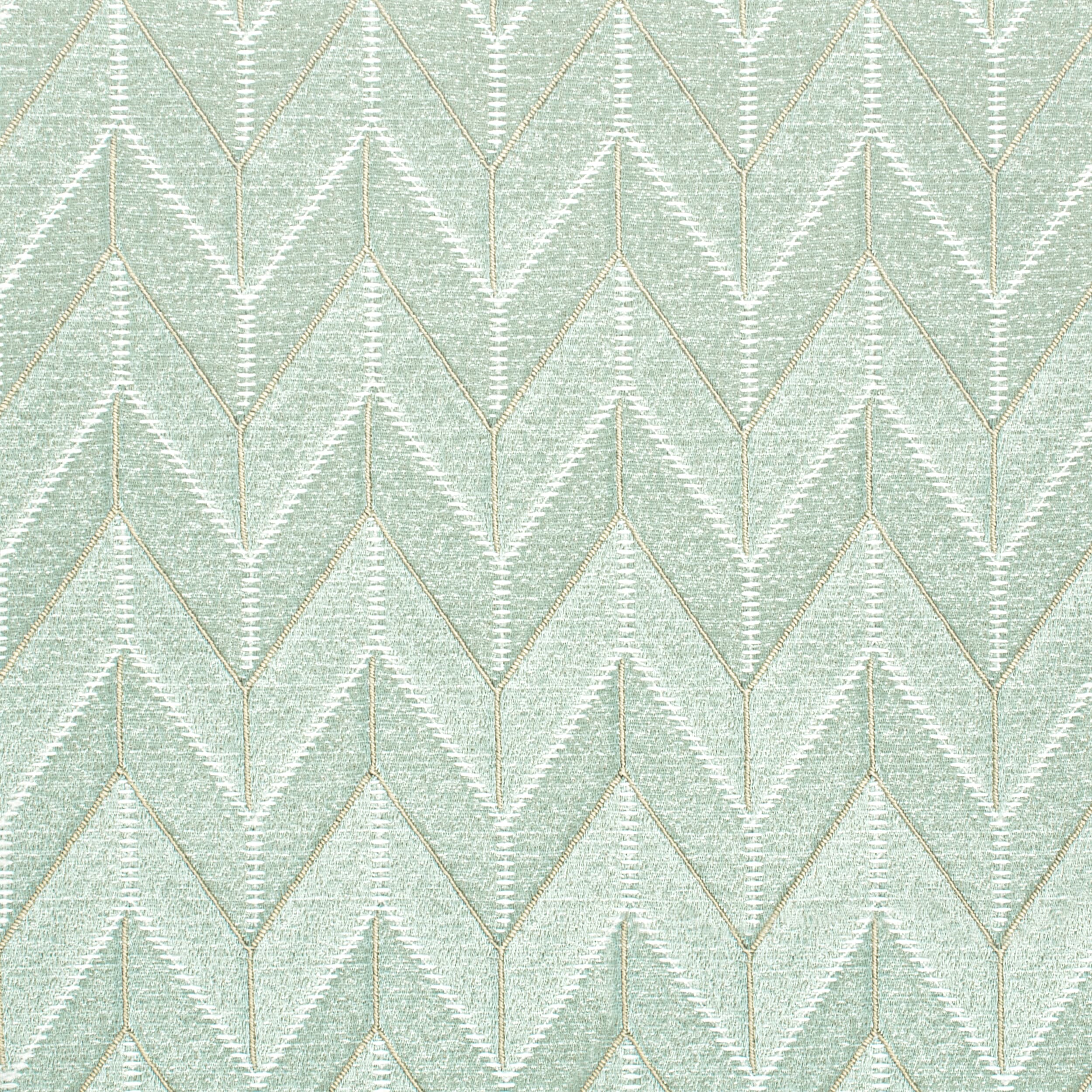 Brussels 3 Teal by Stout Fabric
