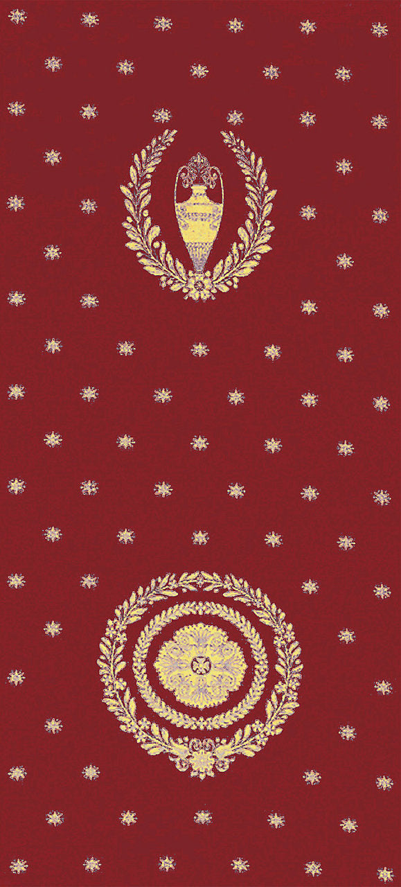 Otrante Fauteil - Rouge - Scalamandre Fabric