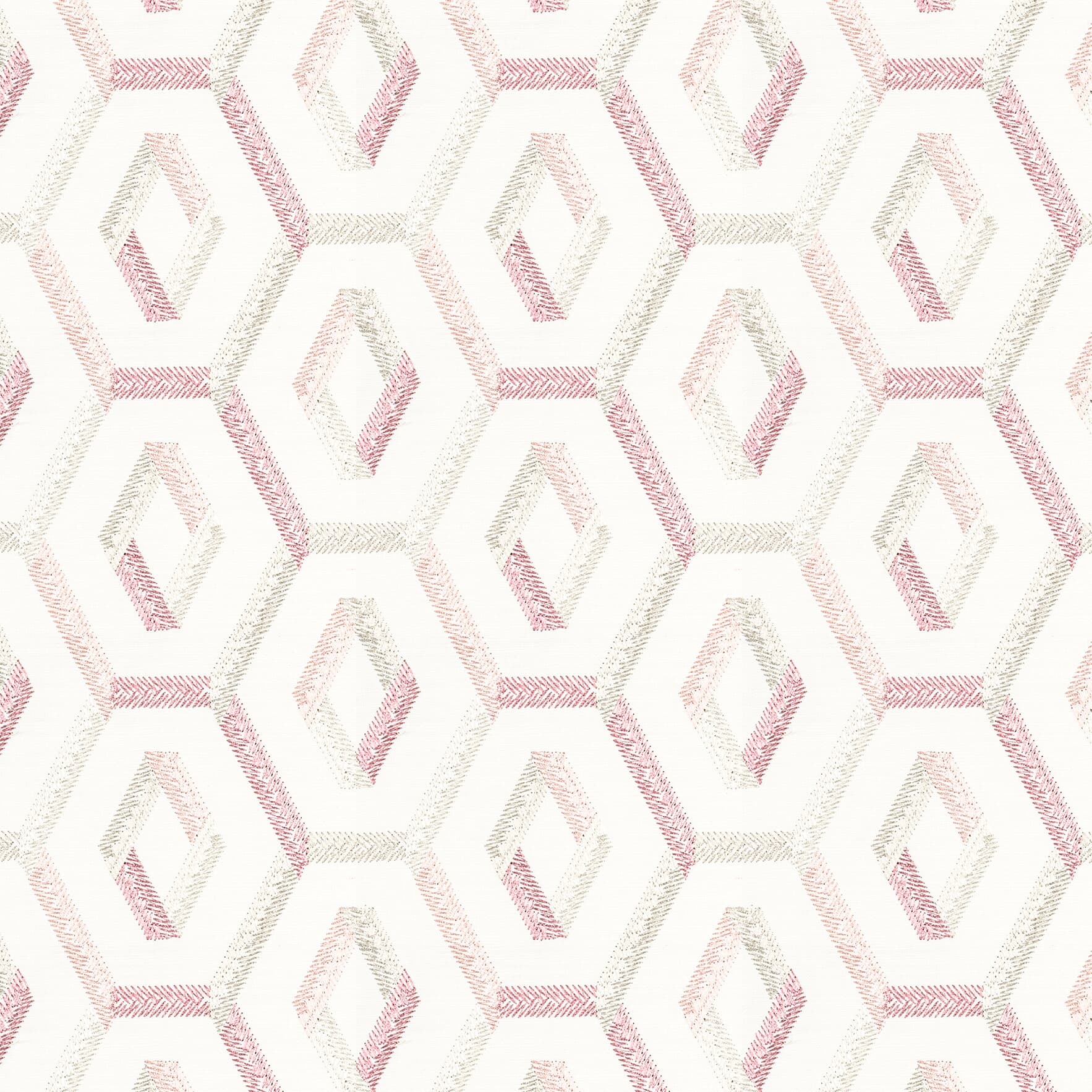 Chuckle 3 Tearose by Stout Fabric