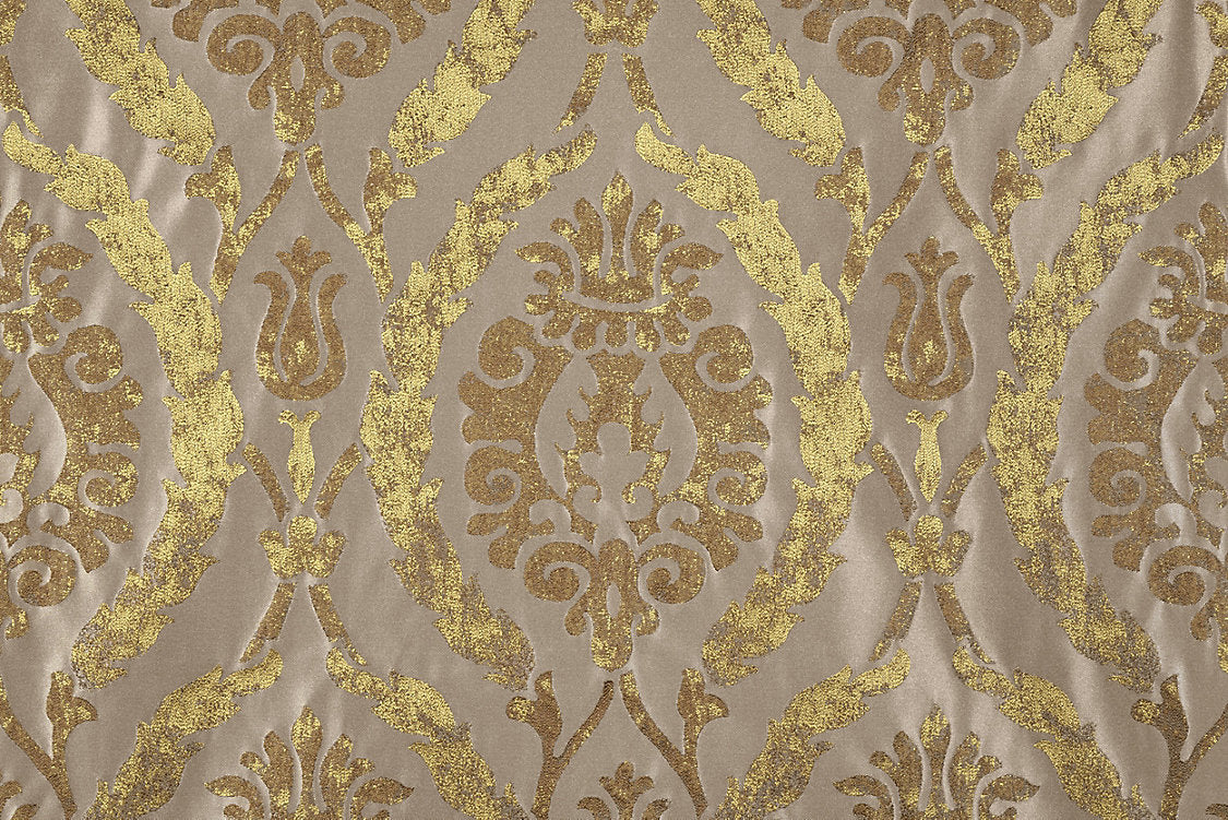 Corona Damask - Gold Leaf