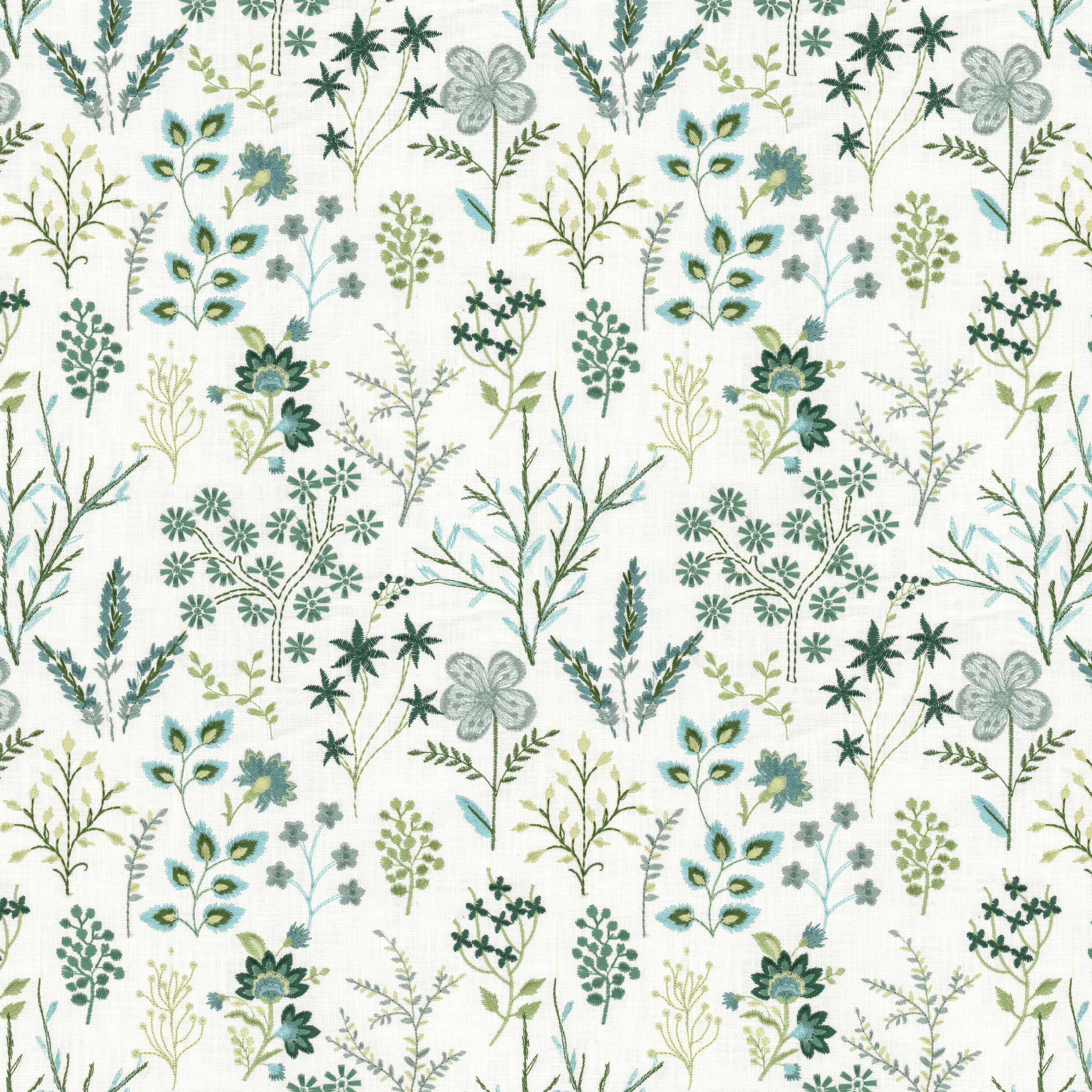 CORONA-2-TEAL-STOUT-TEXTILES - Stout Textiles Fabric