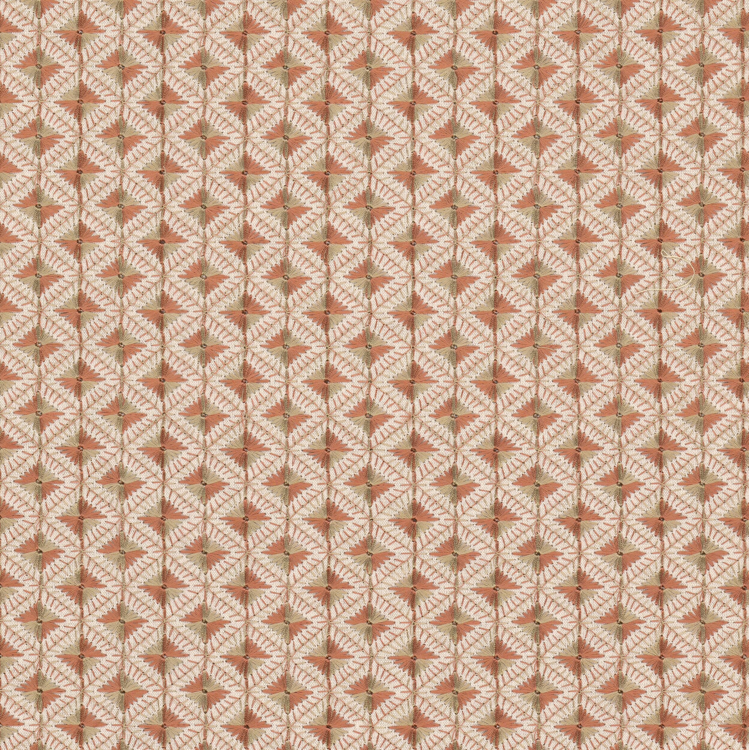 Couture 5 Terracotta by Stout Fabric