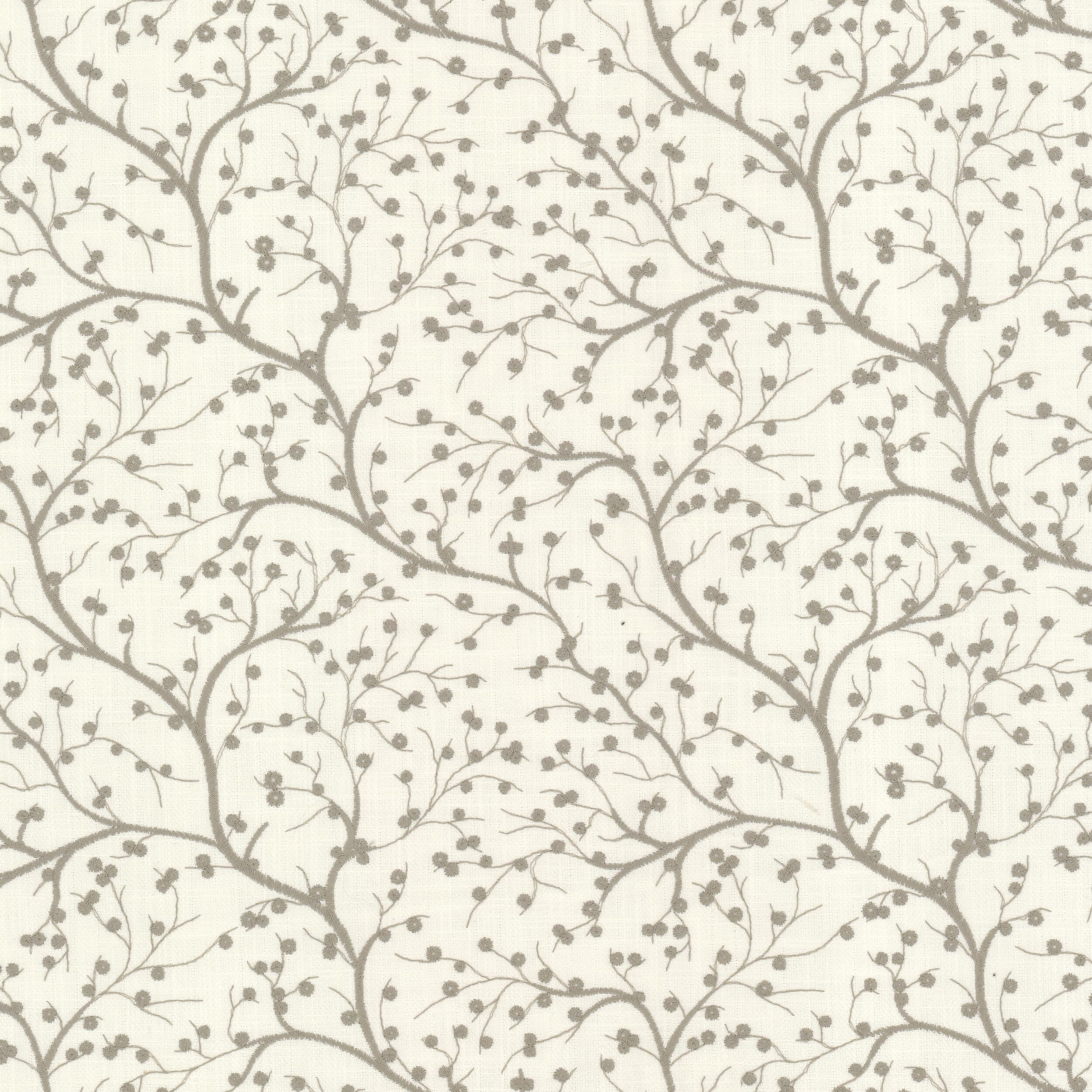 Crumpet 4 Pewter by Stout Fabric