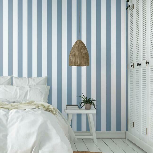 awning-stripe-wallpaper-chambray-york-wallcoverings-cv4443