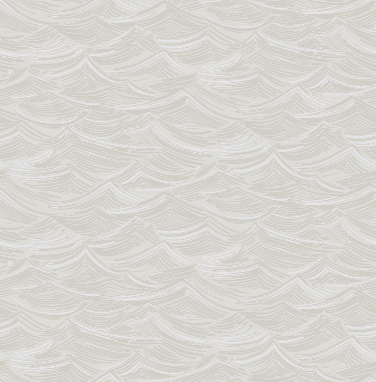 Seabrook Designs DA60500 Day Dreamers Calm Seas  Wallpaper Soft Gray and White