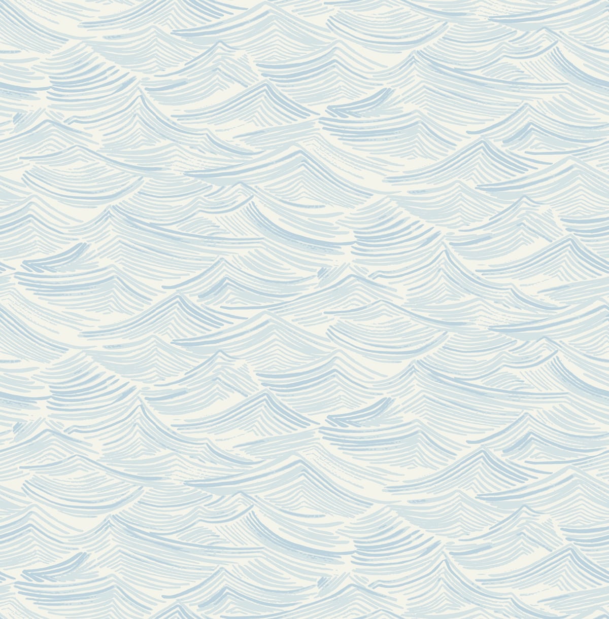 Seabrook Designs DA60502 Day Dreamers Calm Seas  Wallpaper Sky Blue