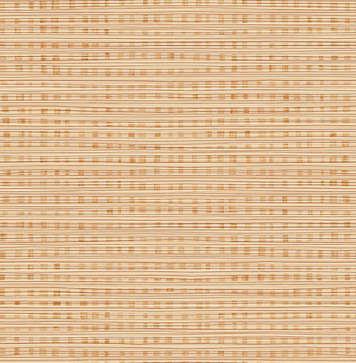 Seabrook Designs DA61301 Day Dreamers Weave  Wallpaper Terra Cotta