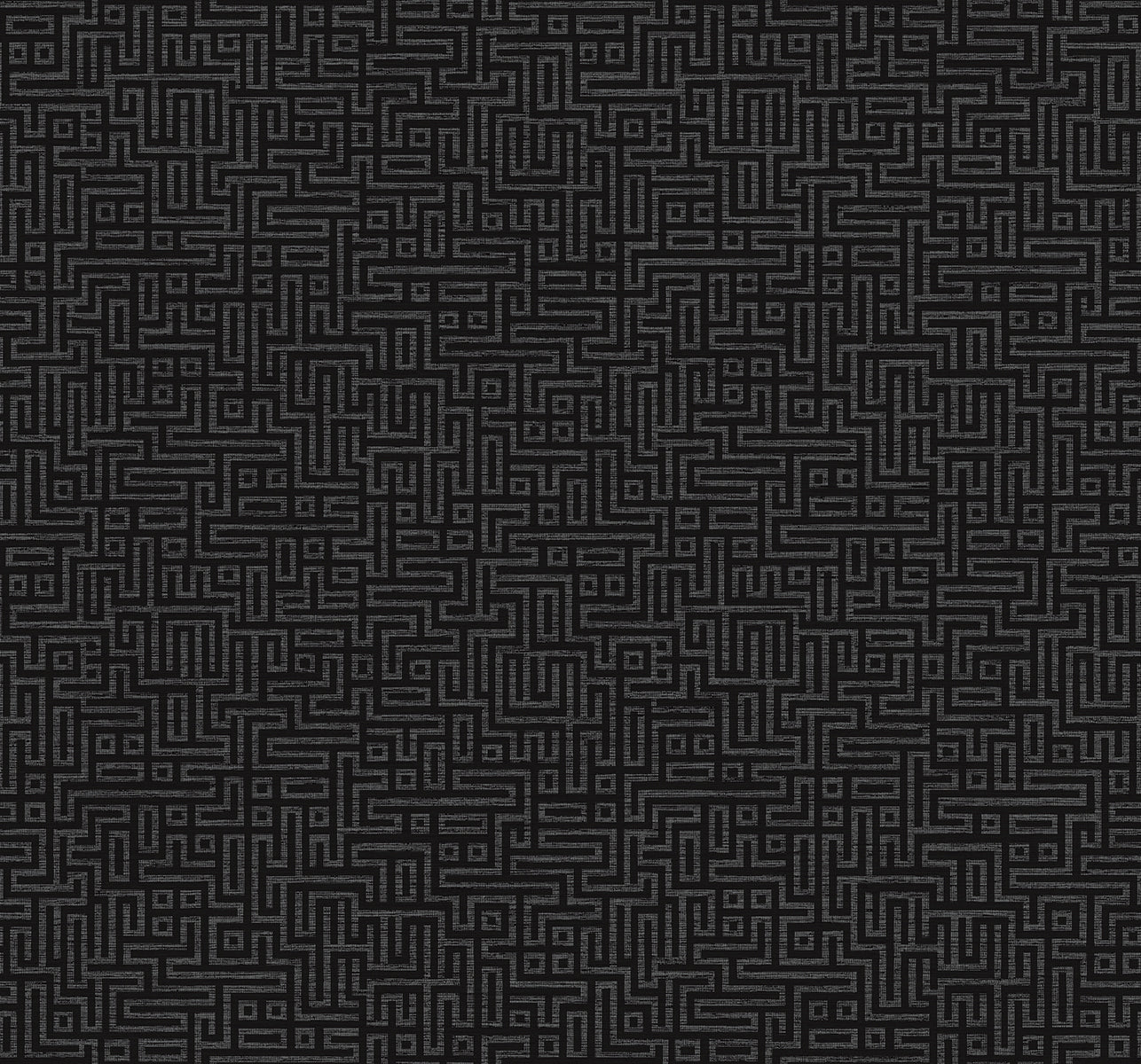 Collins & Company DC60910 Deco 2 Rockefellar Maze  Wallpaper Onyx