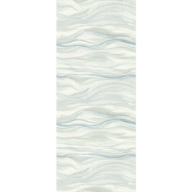 Currents Mural Wall Mural - Blue - York Wallcoverings - DD3841M