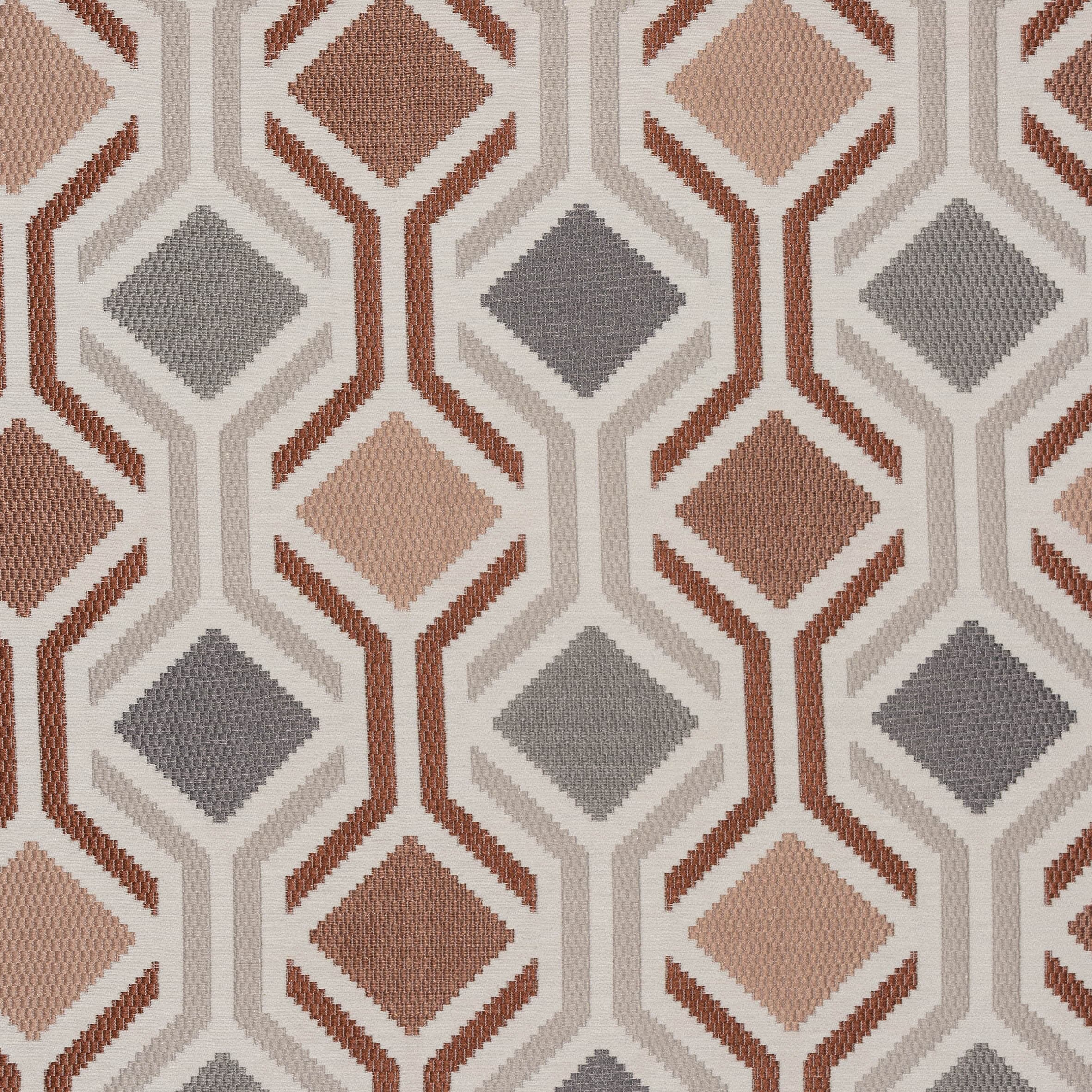 Declamation 1 Terracotta by Stout Fabric