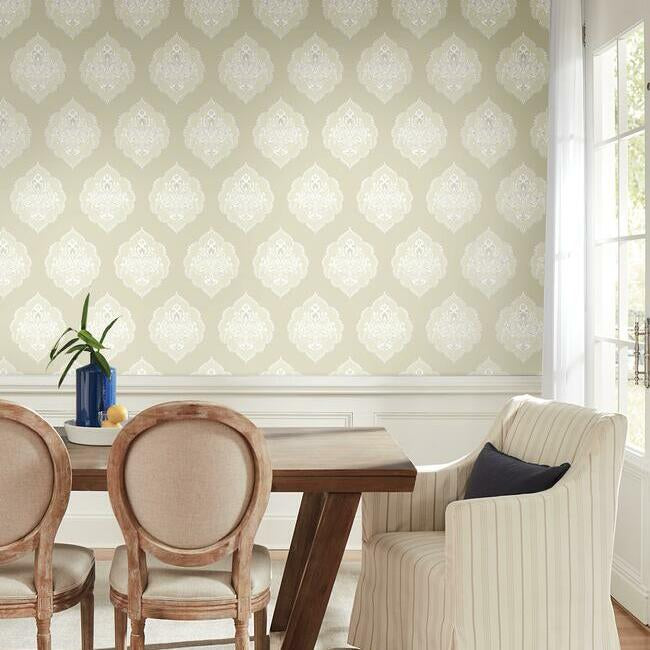 signet-medallion-damask-wallpaper-beige-york-wallcoverings-dm4983