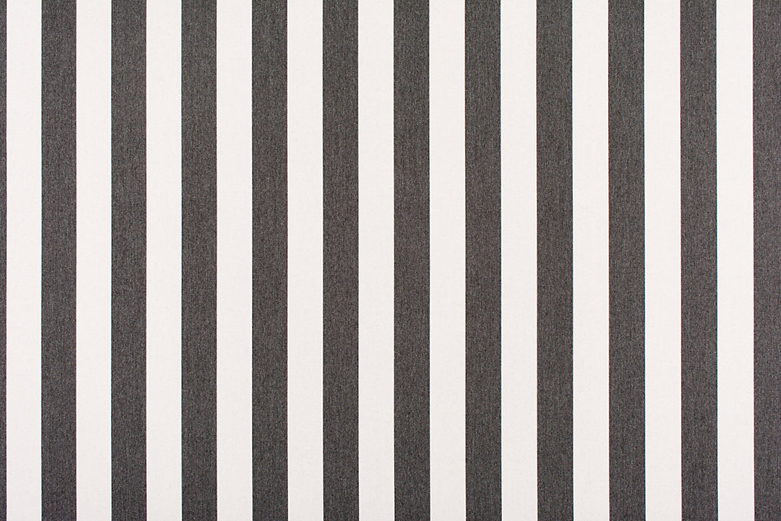 Awning Stripe - Coal