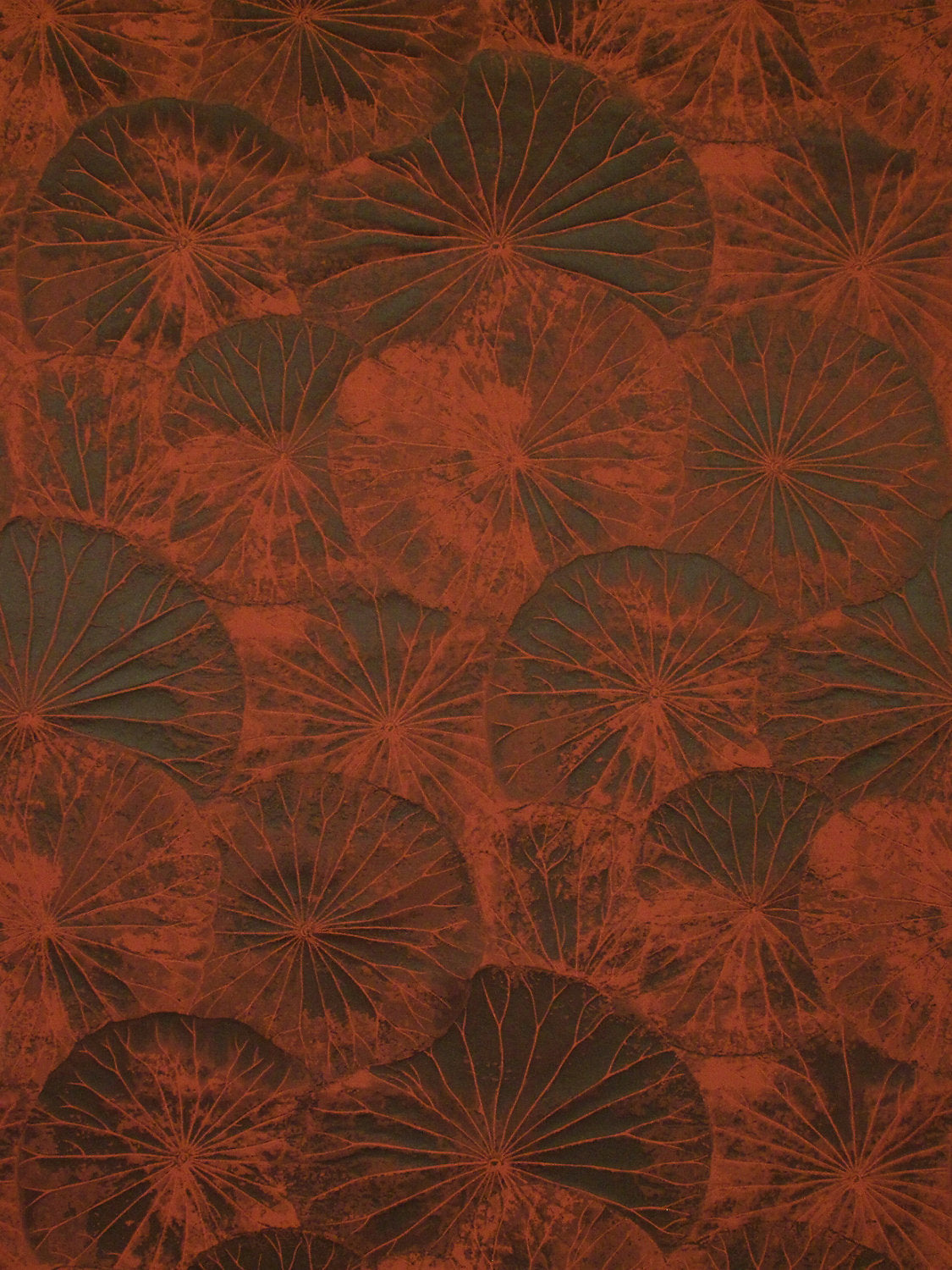 Lotus - Burnt Orange - Scalamandre Fabric