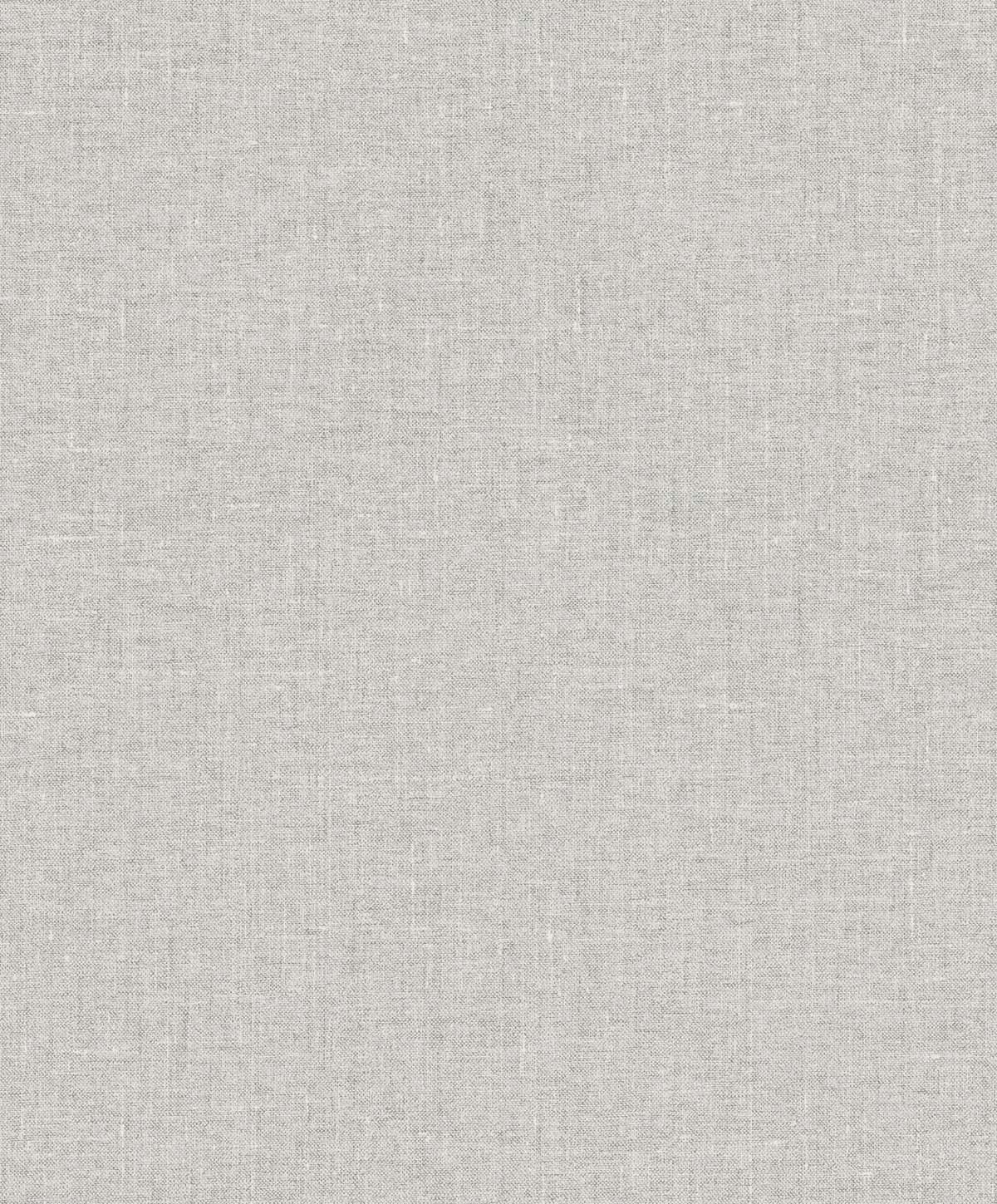 Seabrook Designs EW10118 White Heron Abington Faux Linen  Wallpaper Uniform Grey