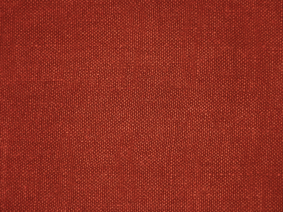 Toile De Chanvre - Ocre Rouge