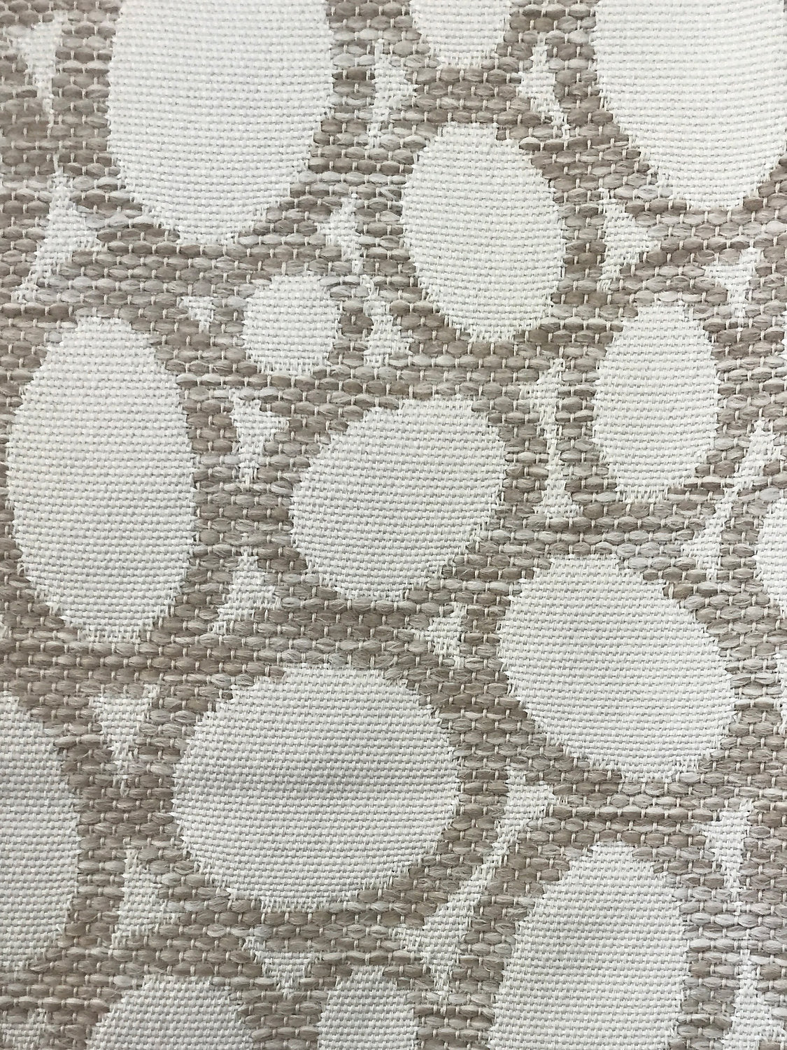 Madagascar Ovals Fr - Sand - Scalamandre Fabric