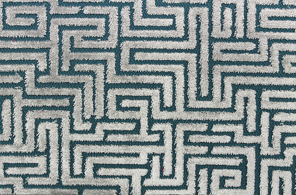 Velluto Labirinto - Teal