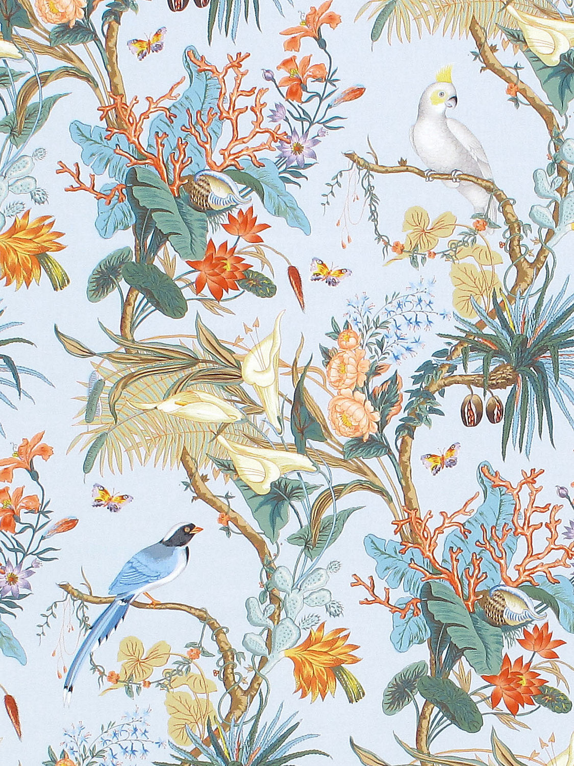 Cinque Terra - Coral Sky - Scalamandre Fabric