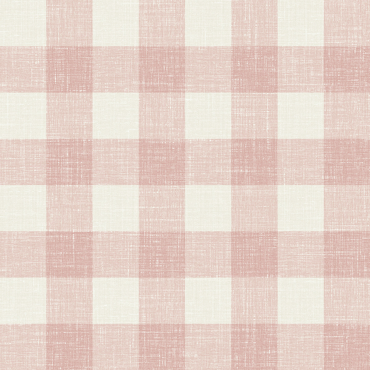 Seabrook Designs FC62301 French Country Bebe Gingham  Wallpaper Rustic Rouge