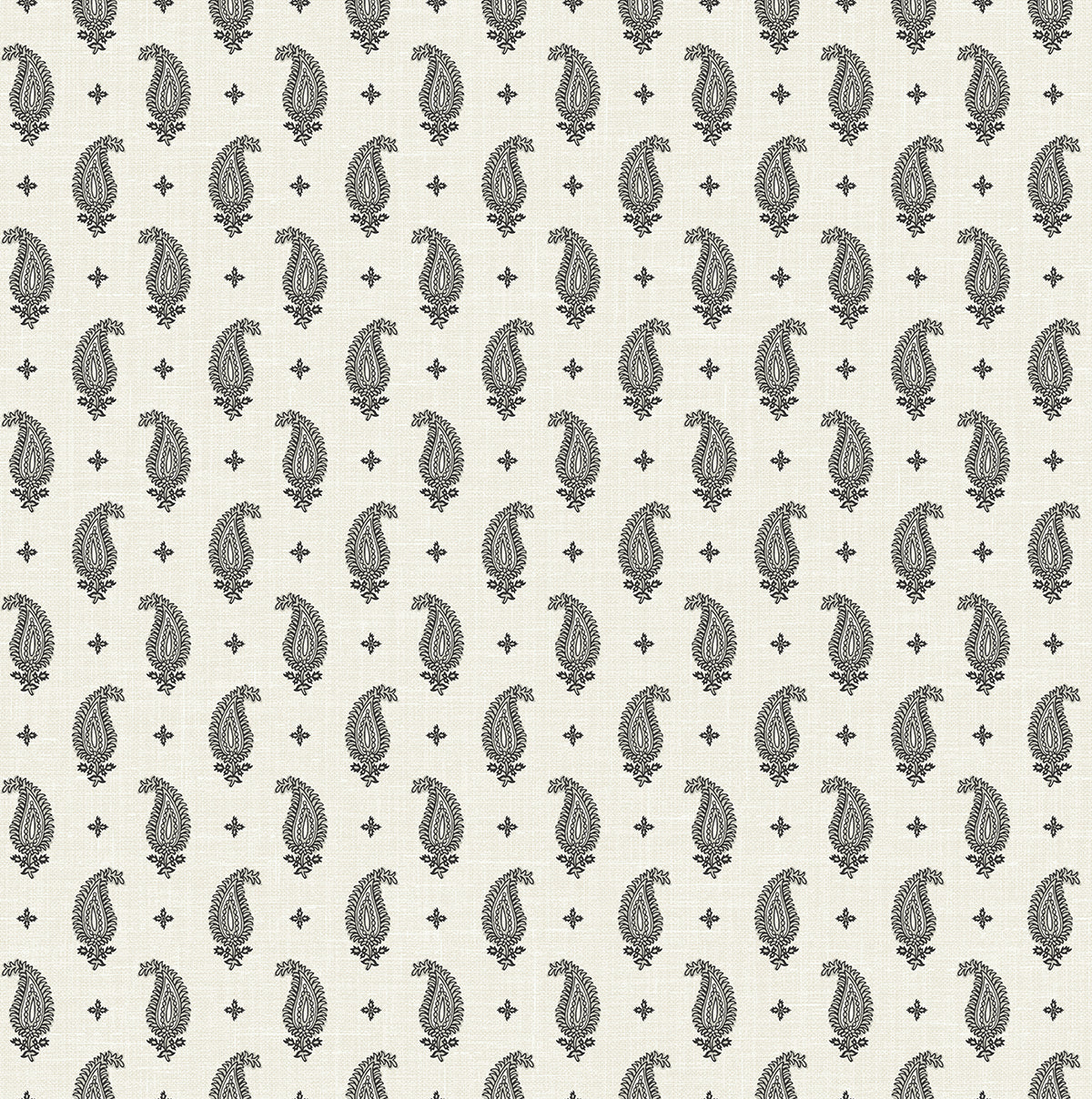 Seabrook Designs FC62400 French Country Maia Paisley  Wallpaper Poppy Seed