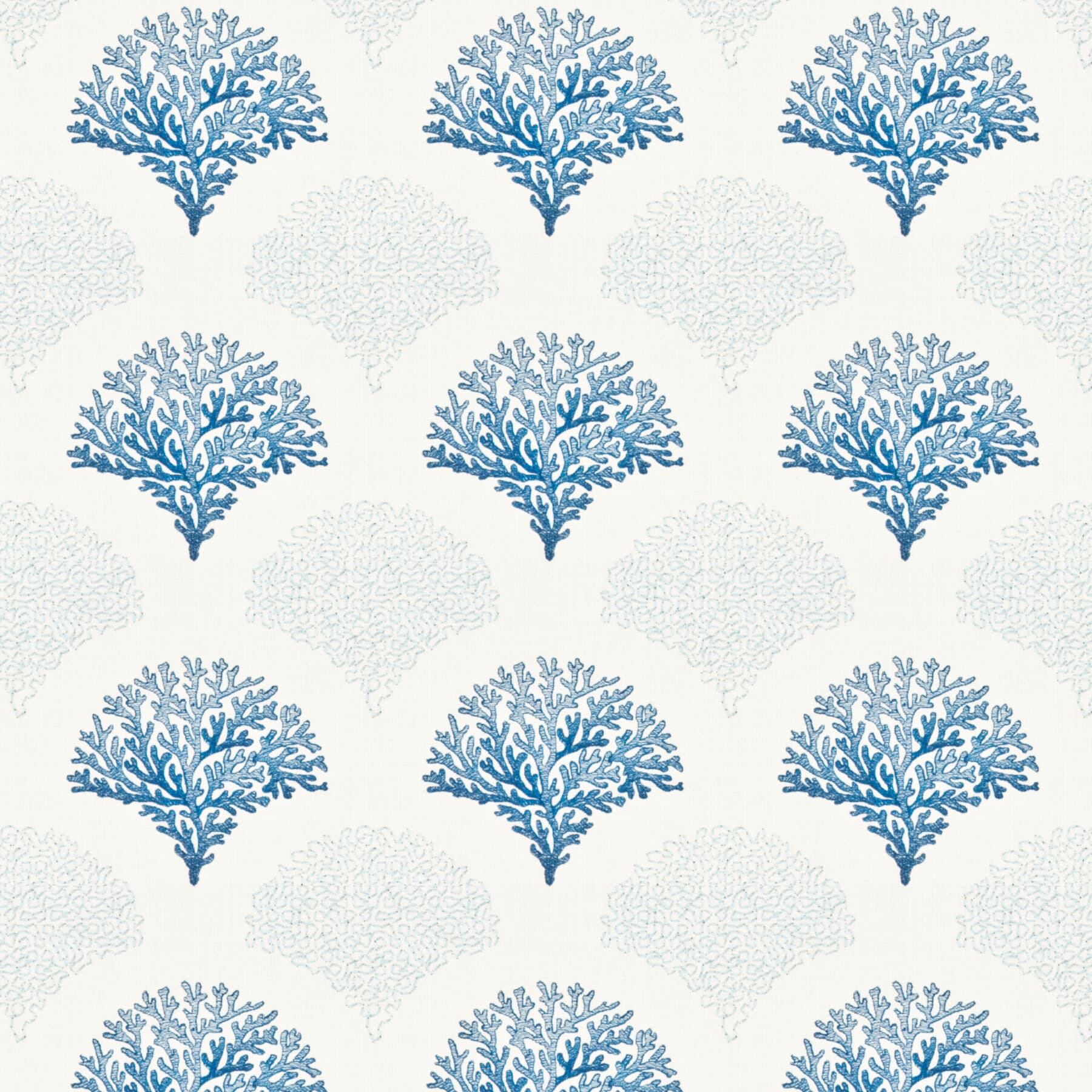 Gadabout 2 Blue/white by Stout Fabric