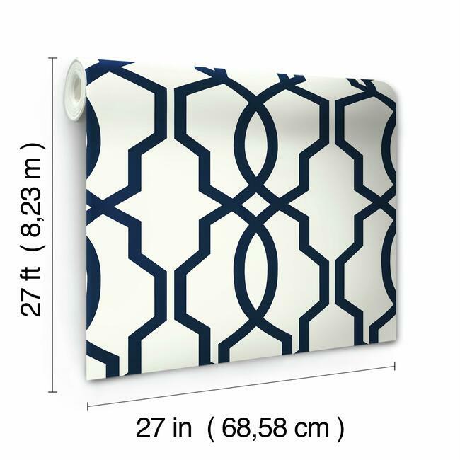 hourglass-trellis-wallpaper-navy-white-york-wallcoverings-gm7521