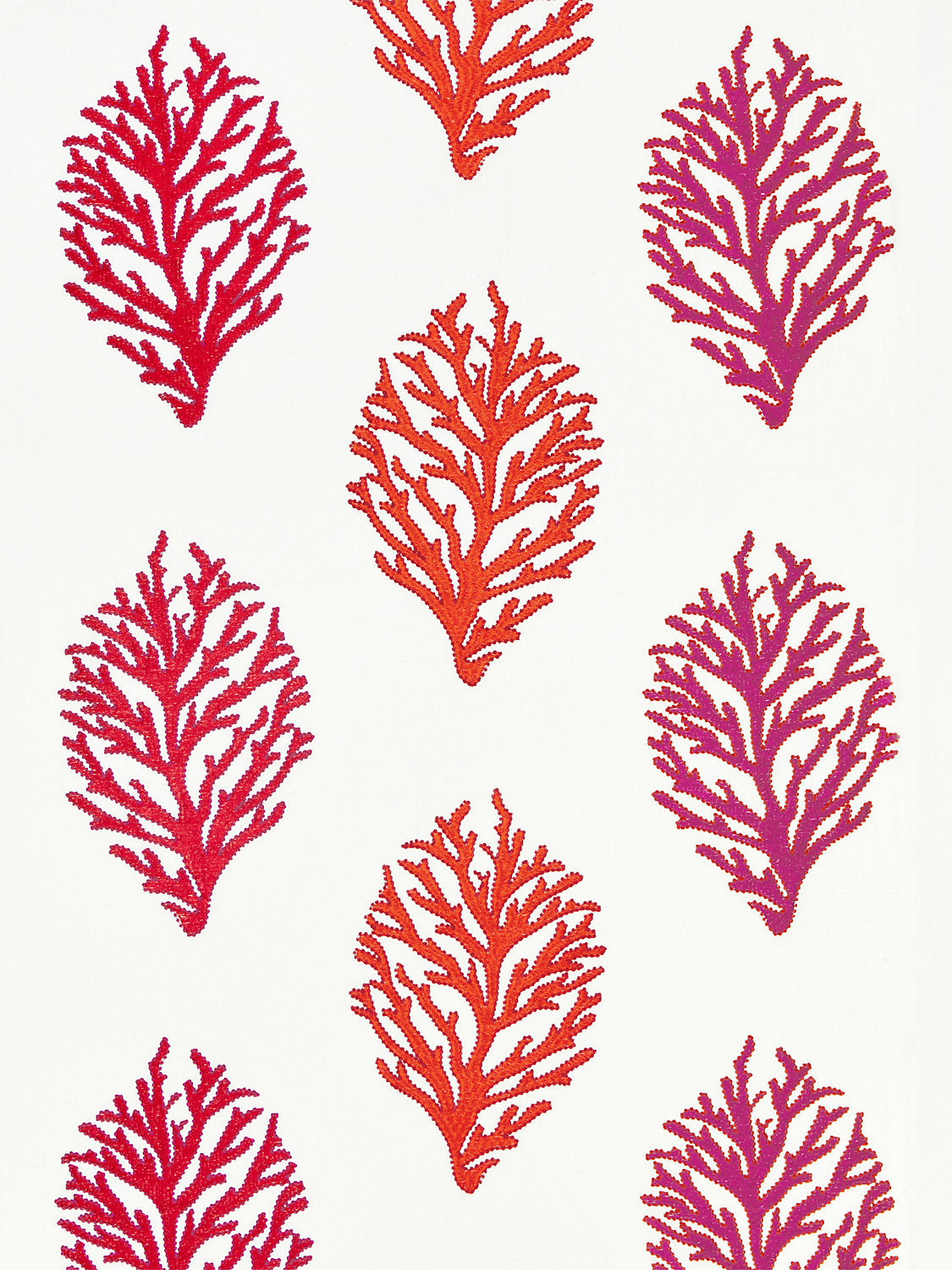 Coral Reef Embroidery - Passion Fruit