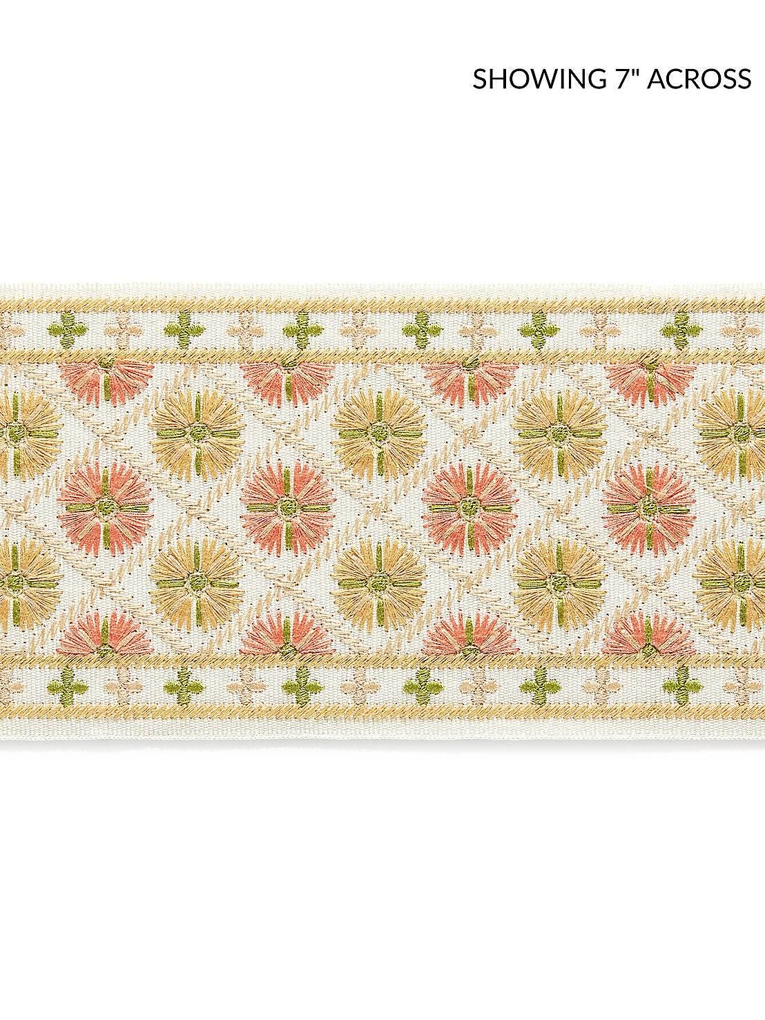 Hansel Embroidered Tape - Citrus Twist
